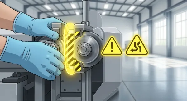 Charla de seguridad sobre puntos de atrapamiento, identificar peligros y prevenir lesiones